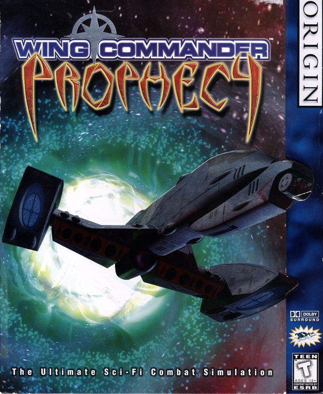 Wing Commander: Prophecy box art for GameBoy Advance